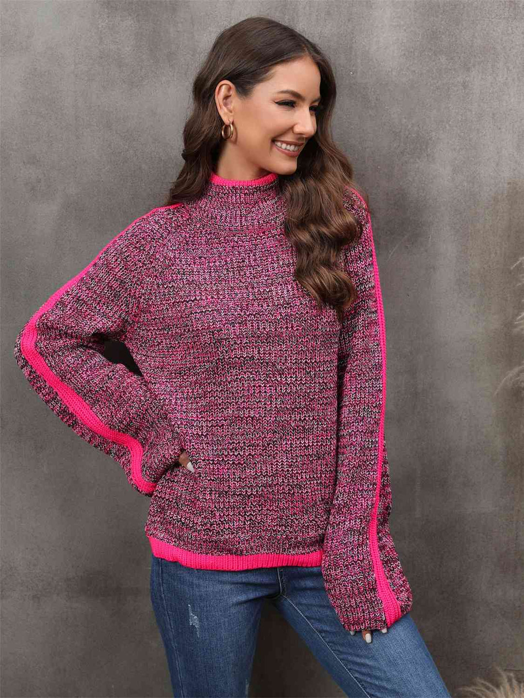 Trendsi sweaters Gypsy Heather Turtleneck Sweater