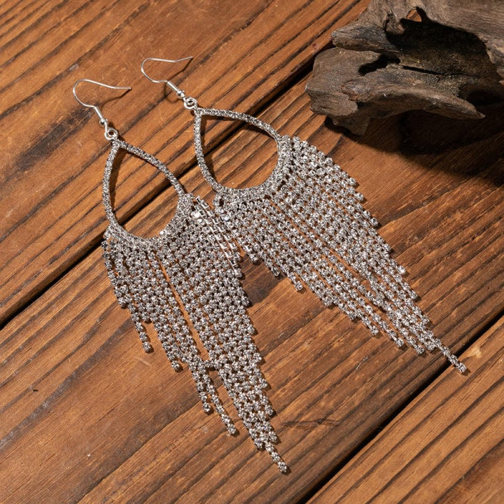 Trendsi Transparent / One Size Alloy Dangle Earrings