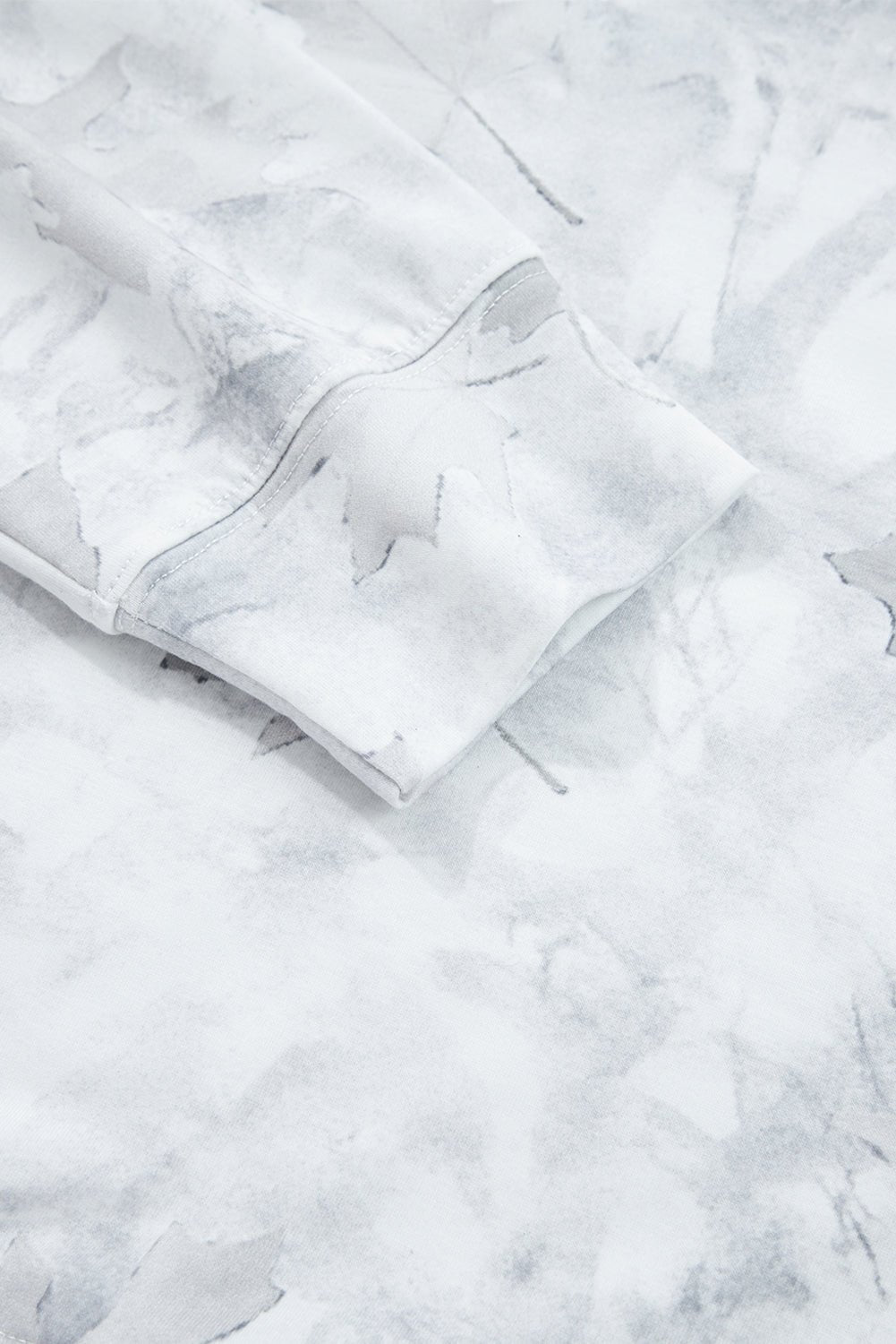 Beige Camo 2 Piece Lounge Set (Pullover + Shorts) - Trendy Two Piece Sets/Short Sets in Beige for Women | The802Gypsy