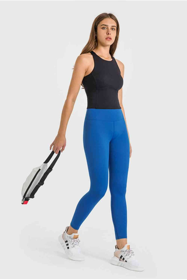 The802Gypsy Activewear GYPSY-High Waist Ankle-Length Yoga Leggings